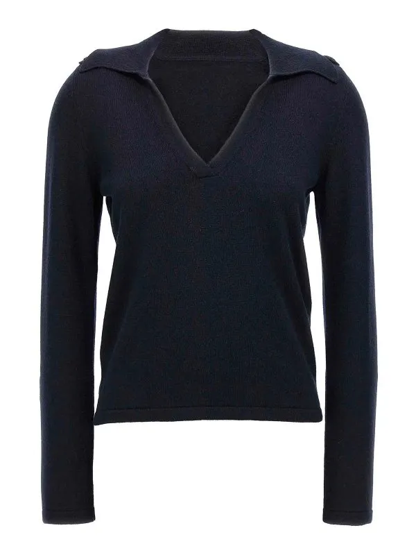 Fortela Polo - Bleu - Bleu - Femme | WLOU199450BLU | thebs.com