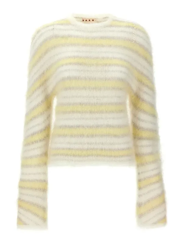 Marni Pull Col Rond - Multicolore - Femme | GCMD0559Q0UFU174V2W01