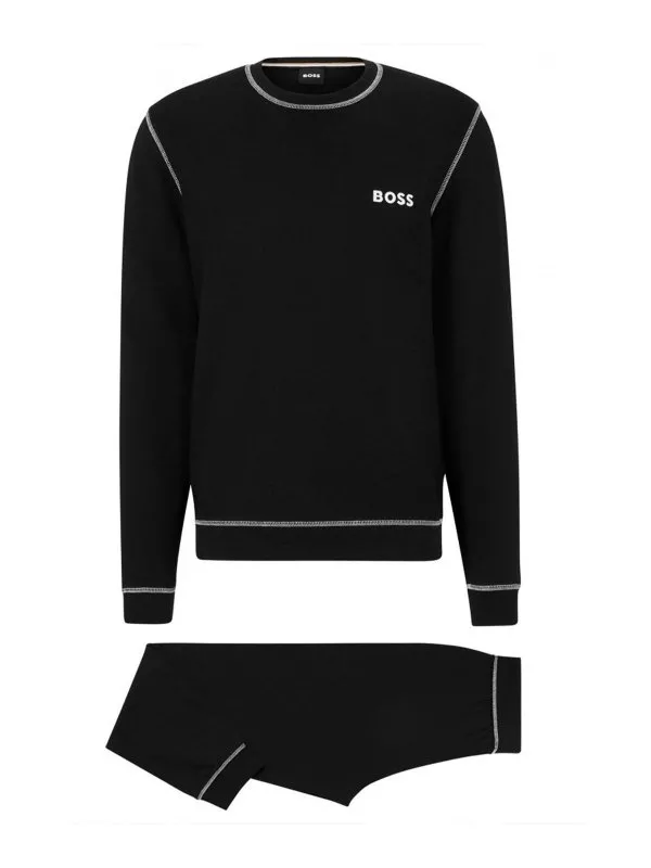 Hugo Boss Combinaison - Noir - Noir - Homme | 5049164110249470