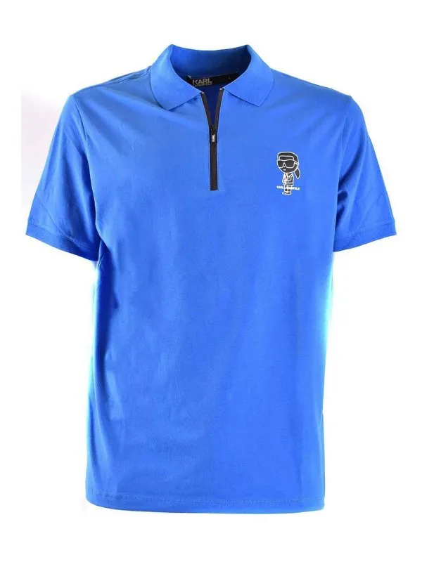 Karl Lagerfeld T-Shirt - Bleu - Bleu - Homme | 745081531221650