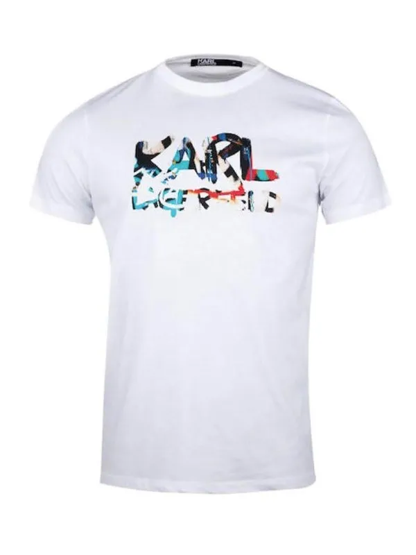 Karl Lagerfeld T-Shirt - Blanc - Blanc - Homme | 75540053122410