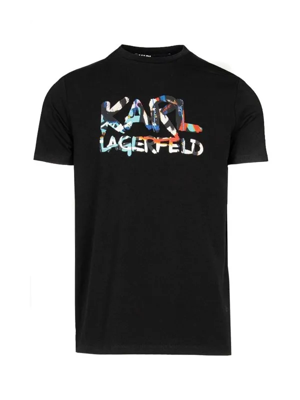 Karl Lagerfeld T-Shirt - Noir - Noir - Homme | 755400531224990