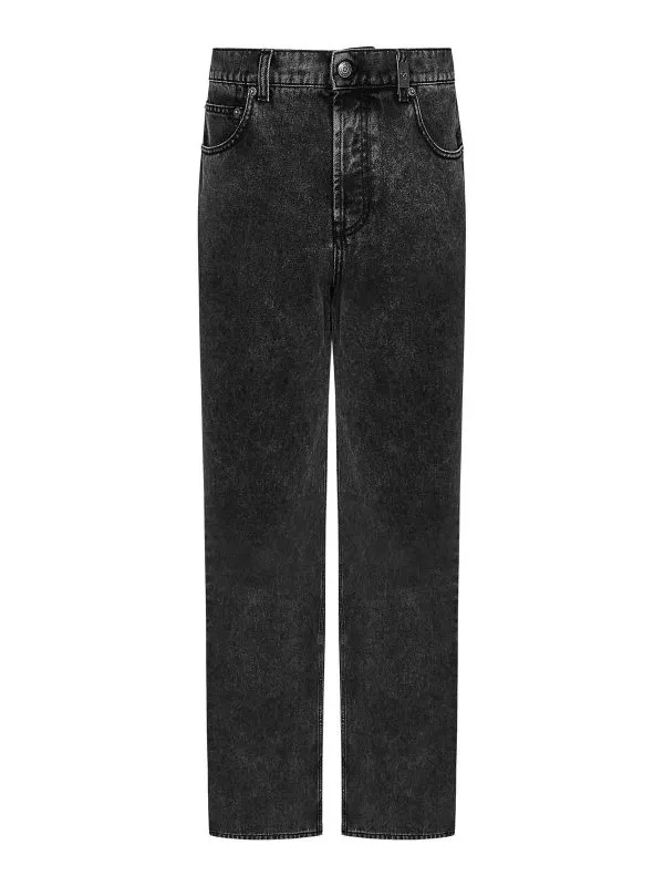 Alexander Mcqueen Jean Bootcut - Noir - Noir | 801177QYABB1213