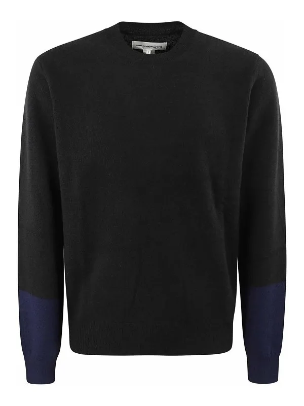 Comme Des Garcons Shirt Pull Col Rond - Noir - Noir | FZN112PER1