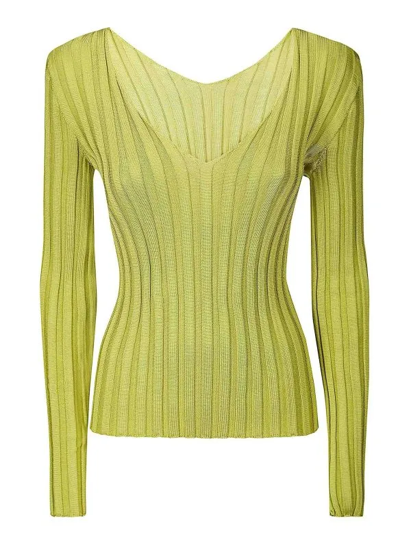 Lussi Pull Col Bateau - Vert - Vert - Femme | TITTIACIDGREEN