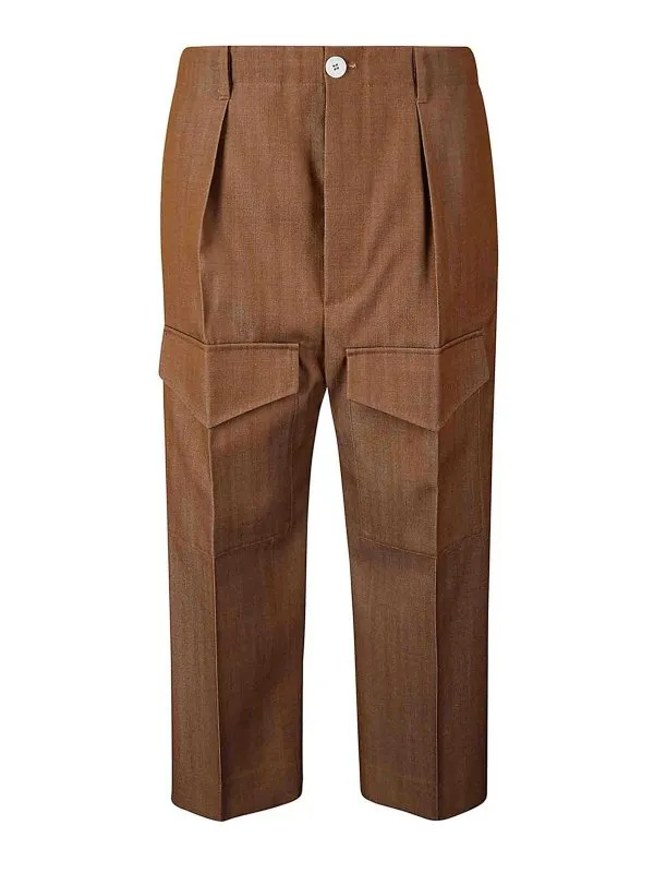 Setchu Short - Marron - Marron - Femme | U241P009W028COGNAC