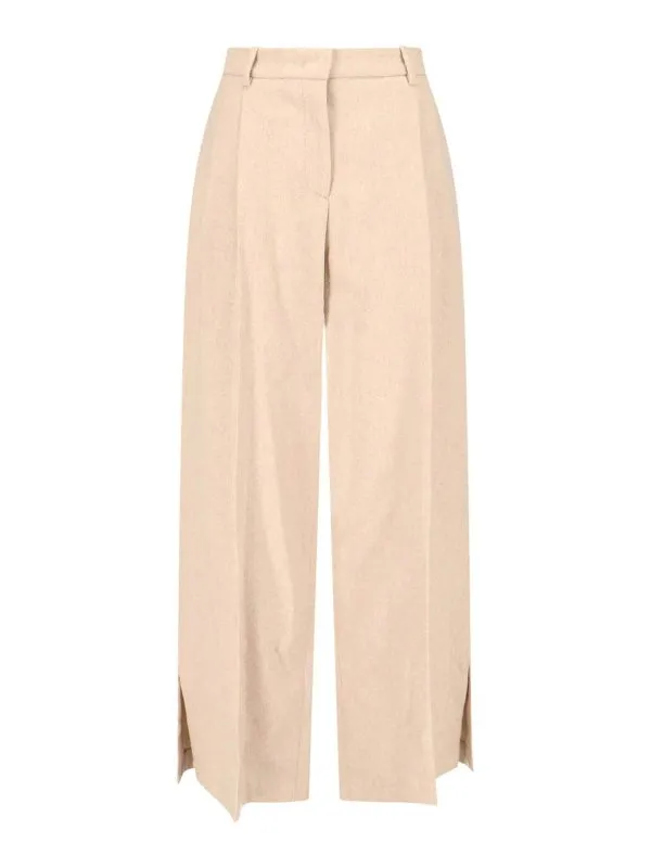 The garment Pantalon Couturier - Beige - Beige - Femme | 20899004