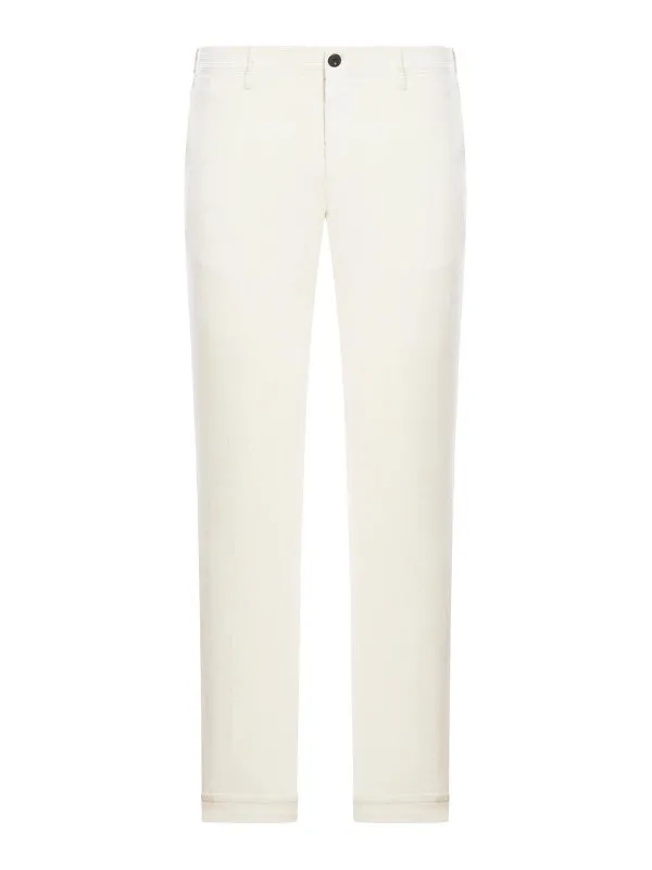 Incotex Jean Bootcut - Blanc - Blanc - Homme | 1SA1004687A031