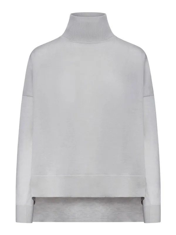 Roberto Collina Pull Col Rond - Gris - Gris - Femme | A03303A0318