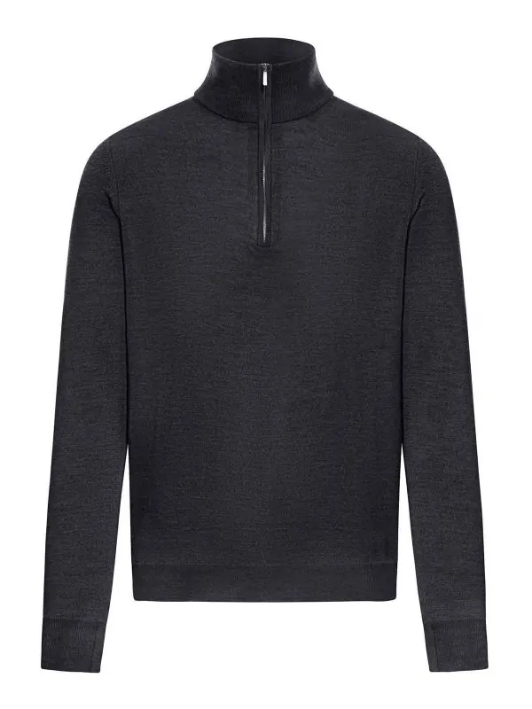 Zanone Pull Col Rond - Bleu - Bleu - Homme | 810135Z0290N0011