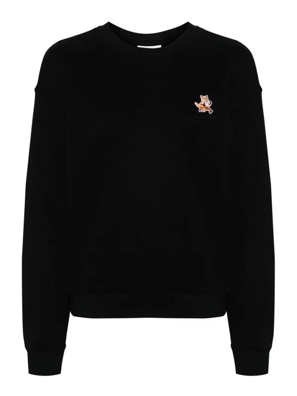 Maison Kitsuné Sweat-Shirts - Noir - Noir | MW00309KM0307P199