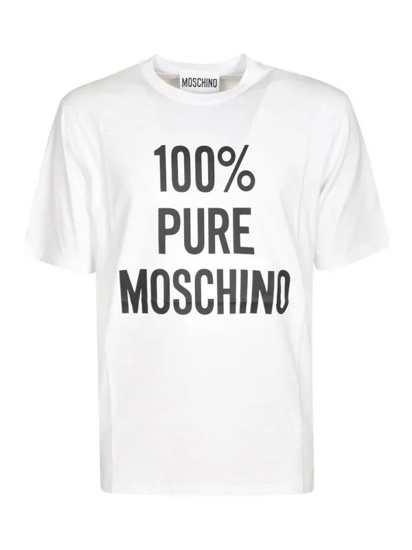 Moschino T-Shirt - Noir - Blanc - Homme | 071502411001