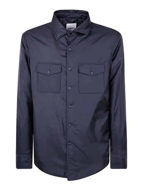 Aspesi Chemise - Bleu - Bleu - Homme | W4II0297961C996101
