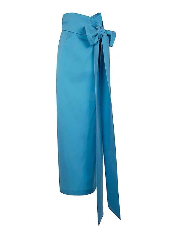 Bernadette Jupe Midi - Bleu - Bleu - Femme | PS25RTWSKIRTBER103