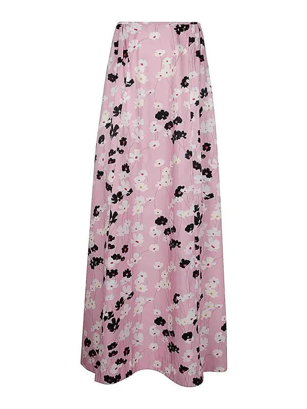 Bernadette Jupe Midi - Blanc - Blanc - Femme | PS25RTWSKIRTELLE01