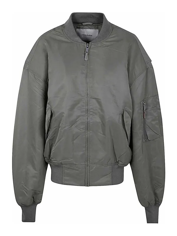 Entire Studios Bomber - Gris - Gris - Femme | ES2540GRGREY