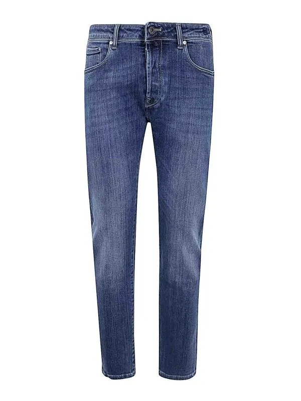 Incotex Blue Division Jean Droit - Multicolore | BDPS0003F1700709VAR04