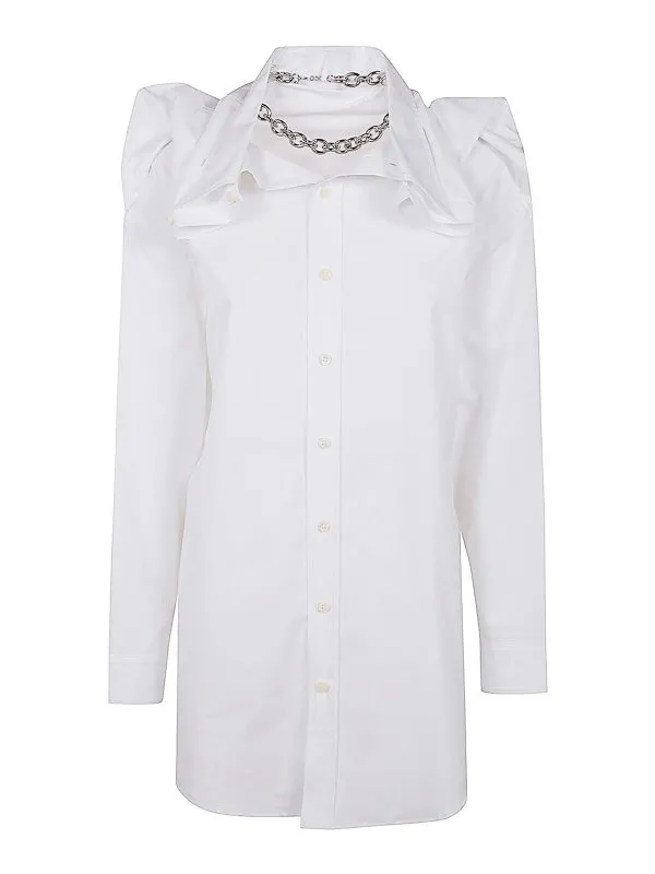 Y/Project Chemise - Blanc - Blanc - Femme | 101SI001EVERGREEN