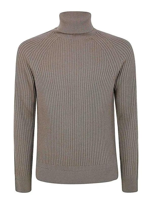 Zanone Pull Col Roulé - Vert - Vert - Homme | 810125ZM284Z1314