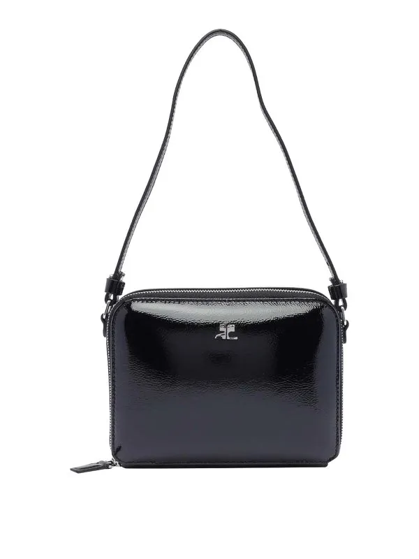Courreges Sac Bandoulière - Noir - Noir | 424GSA146CR00439999