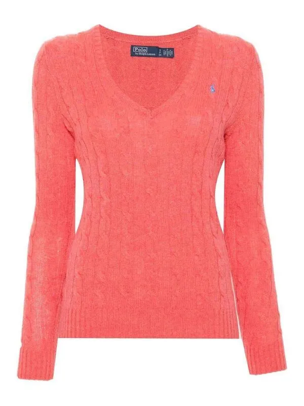 Polo Ralph Lauren Pull Col Rond - Rose - Rose | 211910422021