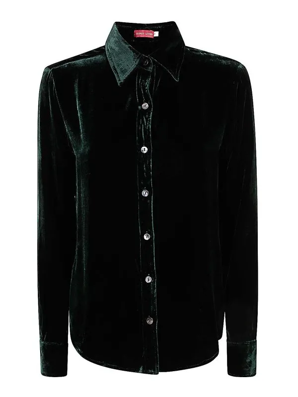 Bianco Levrin Chemise - Vert - Vert - Femme | S79V05