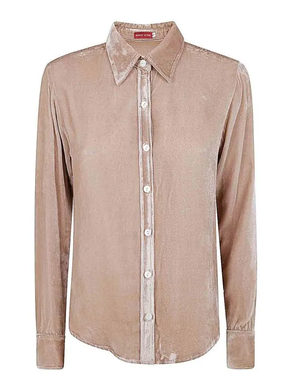 Bianco Levrin Chemise - Gris - Gris - Femme | S79V55