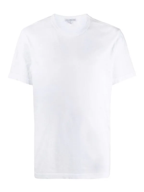 James Perse Pull Col Rond - Blanc - Blanc - Homme | MLJ3311WHITE