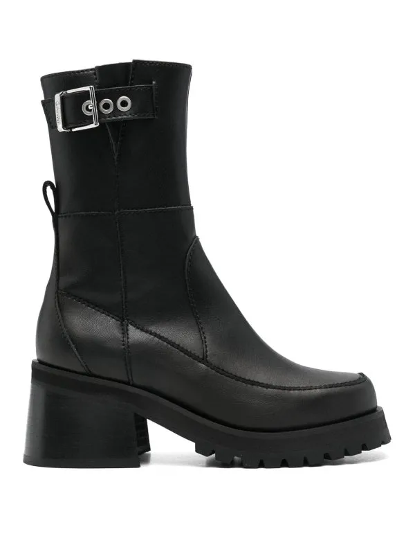 Ganni Bottes - Noir - Noir - Femme | S2784099 | thebs.com