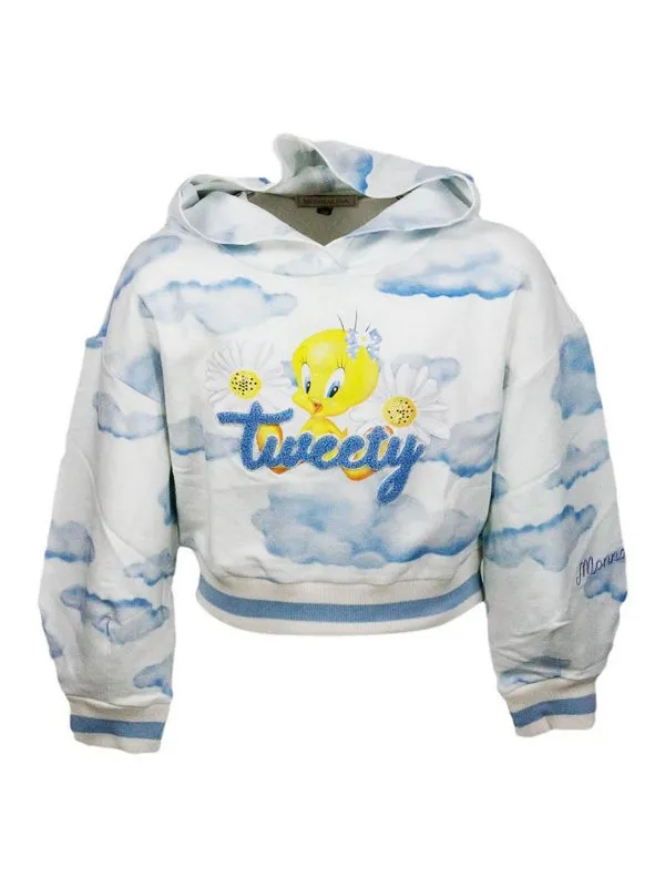 Monnalisa Sweat-Shirts - Blanc - Blanc - Fille | 19960290240152