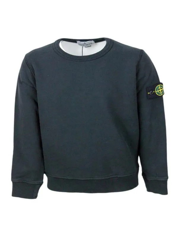 Stone Island Junior Sweat-Shirts - Noir - Noir | 79166132029