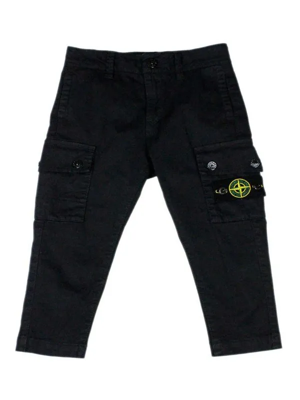 Stone Island Junior Pantalons Décontractés - Bleu | 811630115120