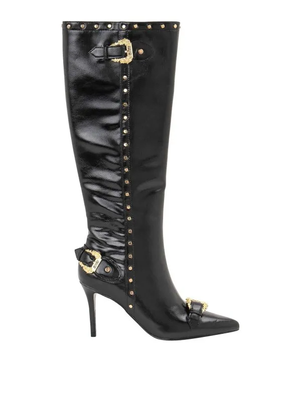 Versace Jeans Couture Bottes - Noir - Noir | 77VA3S58ZS871899