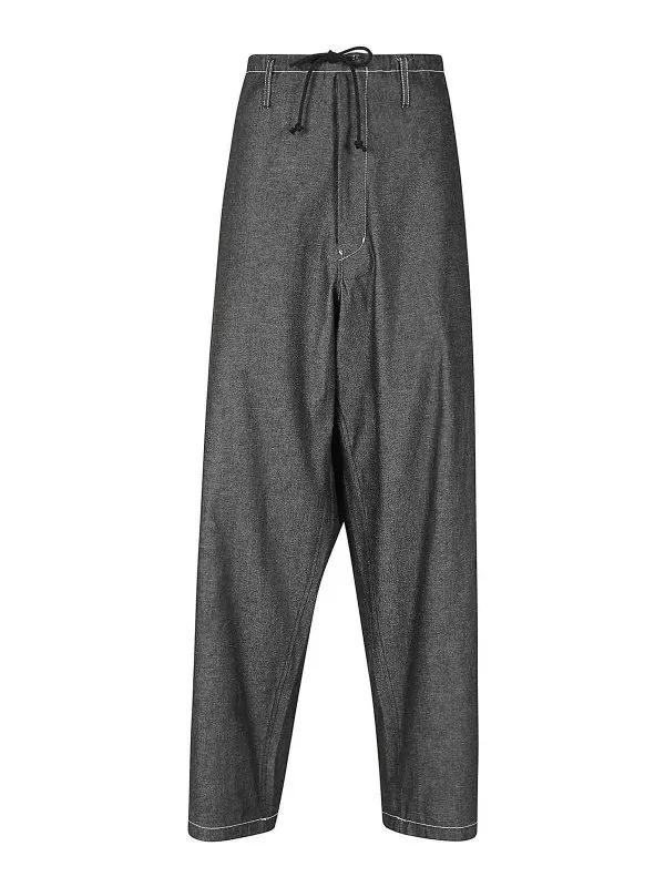 Y'S Pantalons Décontractés - Noir - Noir - Femme | YSP710591