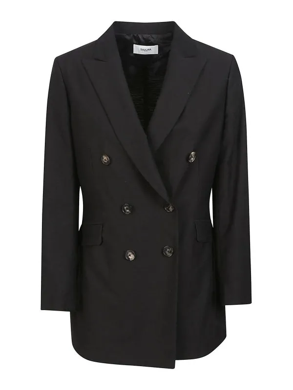 Saulina Blazer - Noir - Noir - Femme | ANITASAB0804 | thebs.com