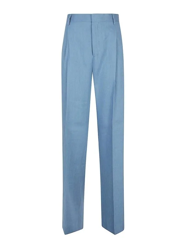 Saulina Pantalons Décontractés - Bleu - Bleu | SAU4SAB1733