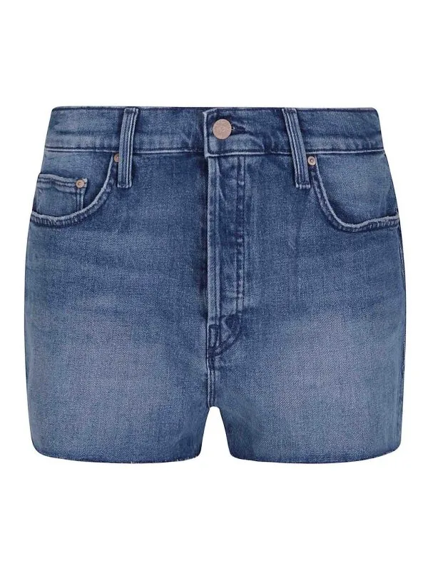 Mother Short - Denim - Denim - Femme | 4243624FTN | thebs.com
