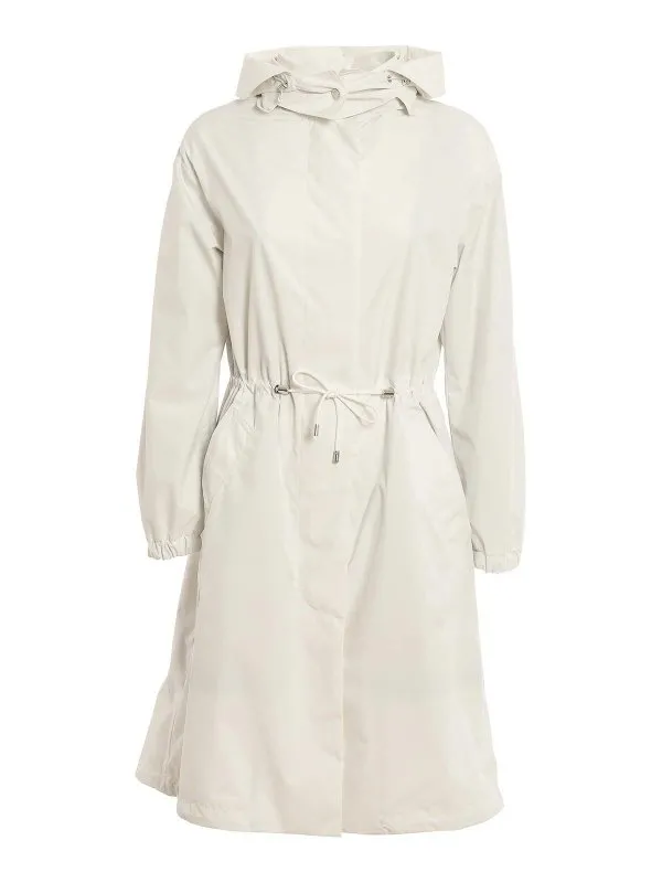 Moorer Manteau Au Genou - Blanc - Blanc - Femme | AITANASTPU0111