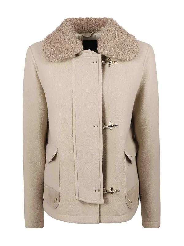 Fay Manteau Au Genou - Beige - Beige - Femme | NAW12494740WHYV006