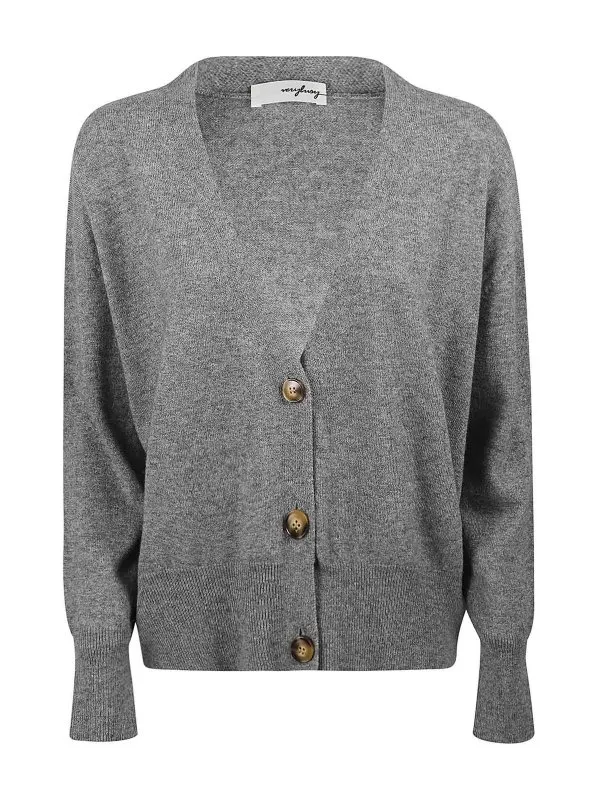 Verybusy Cardigan - Gris - Gris - Femme | VB1103CGREY