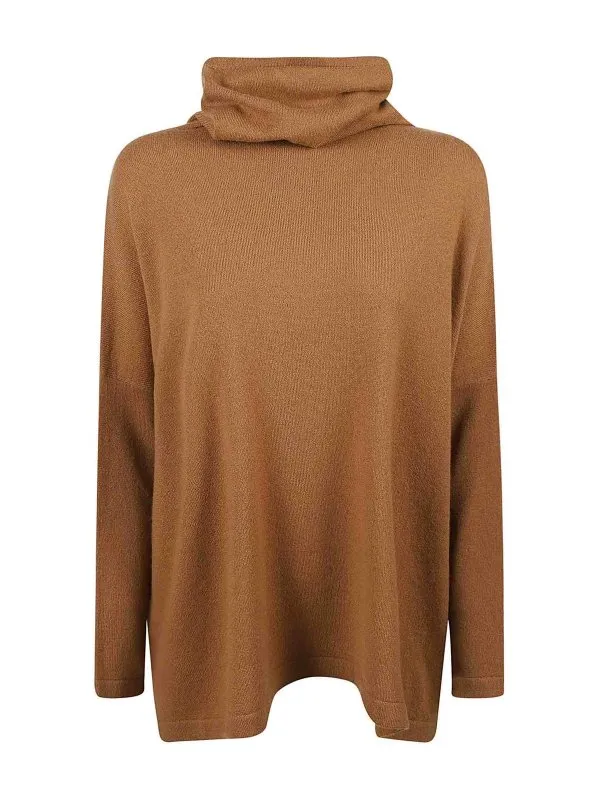 Verybusy Pull Col Roulé - Camel - Camel - Femme | VB1118CCAMEL