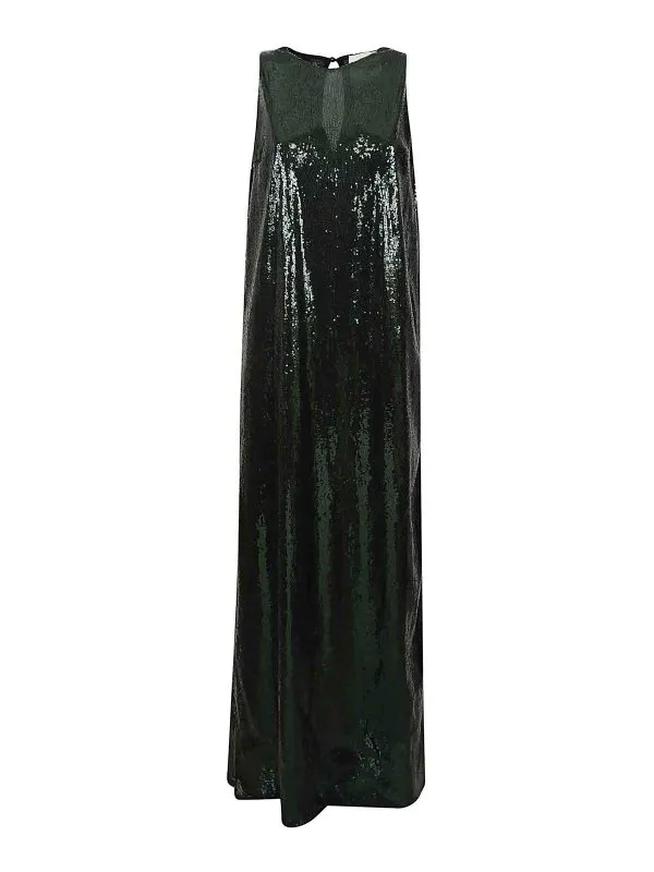 Crida Robe Au Genou - Vert - Vert - Femme | ORTAGREEN