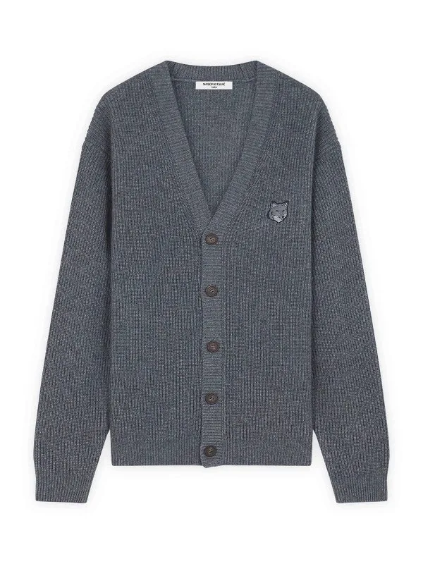 Maison Kitsuné Cardigan - Gris - Gris - Homme | NM00501KT1093H131