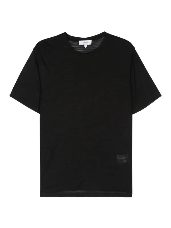 Lardini T-Shirt - Noir - Noir - Homme | EQLTMC56EQ62020999