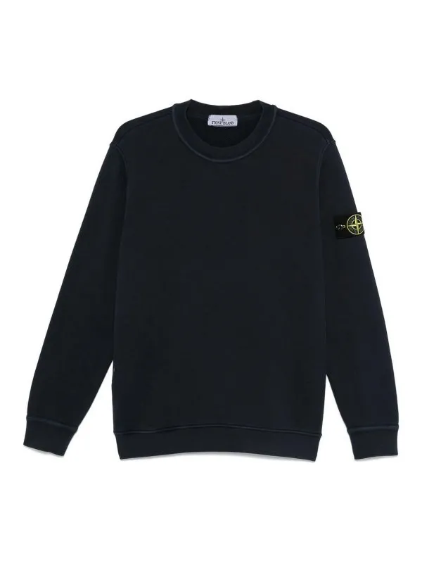 Stone Island Sweat-Shirts - Bleu - Bleu - Homme | 811561241V0120