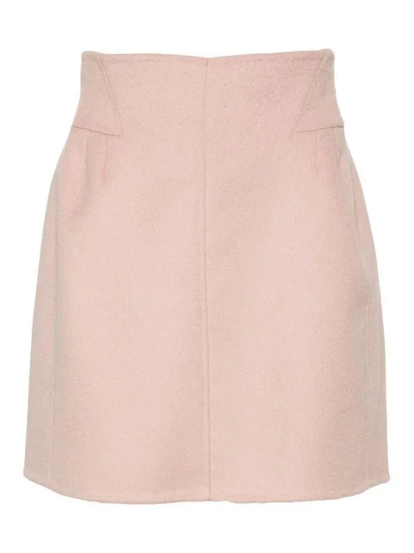 Ermanno Scervino Jupe Midi - Rose - Rose | D452O719GVJGVJ41307