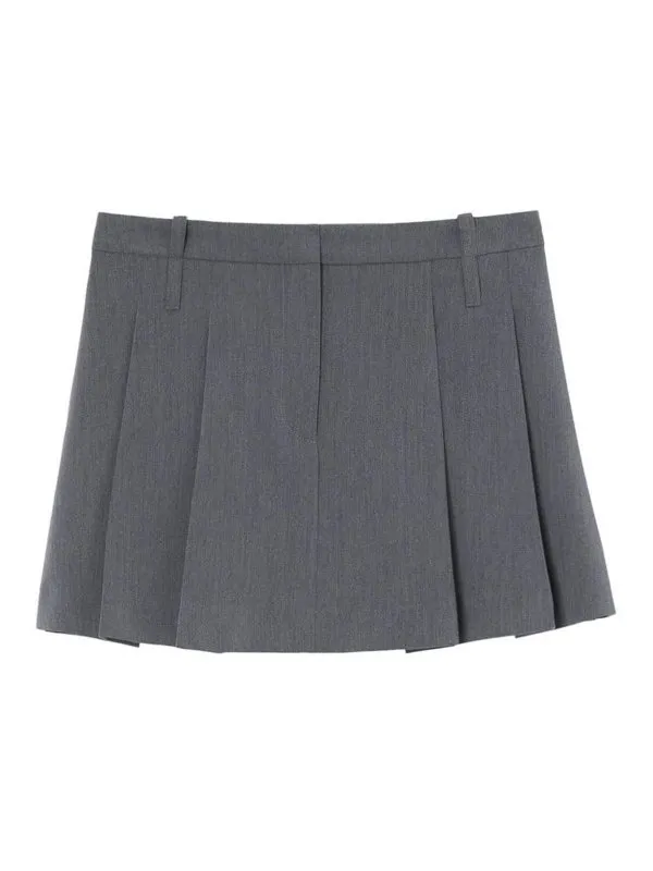 Pinko Jupe Midi - Gris - Gris - Femme | 104357A18EI72