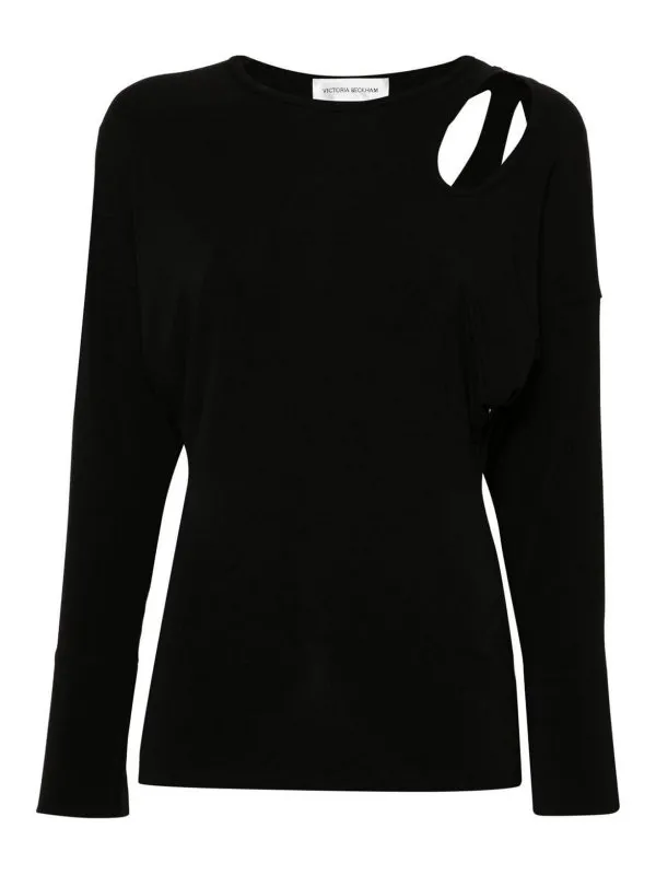 Victoria Beckham Top - Noir - Noir - Femme | 1324WTP005722A1