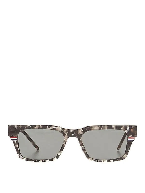 Thom Browne Lunettes De Soleil - Gris - Gris | TB714GREYTORTOISE