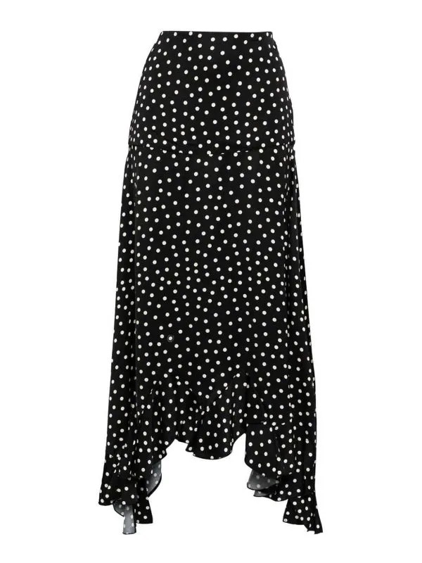 Stella Mccartney Jupe Midi - Noir - Noir - Femme | 6301073DS3521028